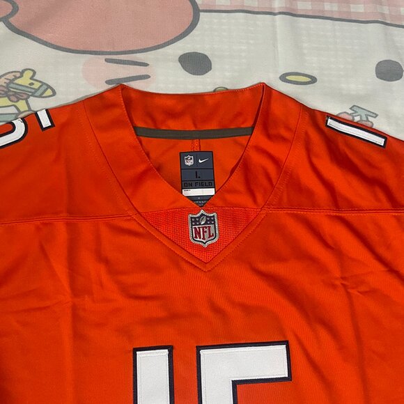 Nike Rome Odunze #15 Orange Chicago Bears Jersey - Picture 2 of 7